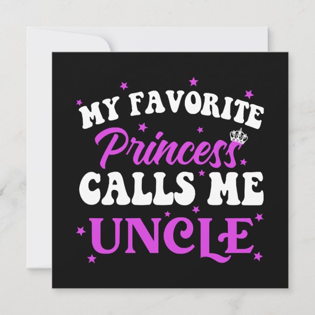 My Favourite Princess Calls Me Uncle (Front)