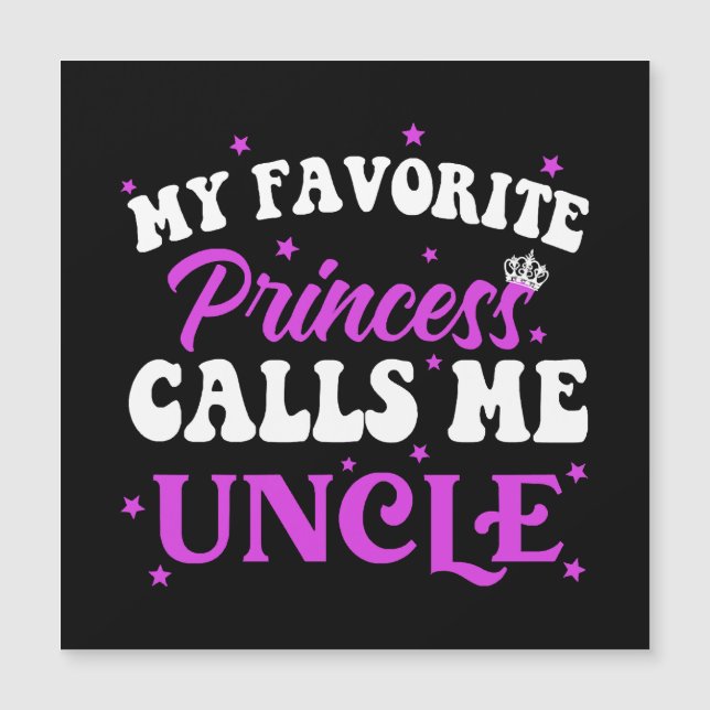 My Favourite Princess Calls Me Uncle (Front)