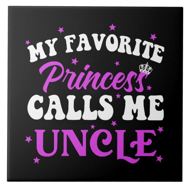 My Favourite Princess Calls Me Uncle Tile (Front)