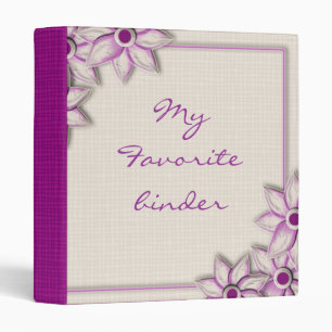 My  Favourite Purple Binder