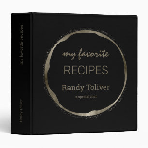 My Favourite Recipes Binder