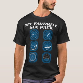 My Favourite Si Pack Navigation Aeroplane Aircraft T-Shirt