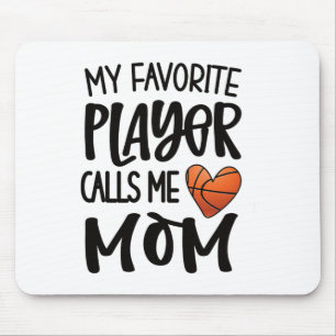 My Favourite Sketll Player Calls Me Mom Sketll Mom Mouse Pad