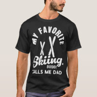 My favourite skiing buddy calls me dad