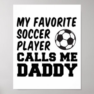 My Favourite Soccer Player Calls Me Daddy _1 Poster