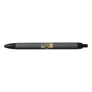 My favourite soldier calls me mom black ink pen