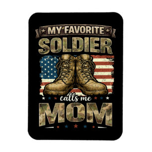 My favourite soldier calls me mom magnet