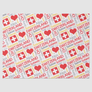 My Favourite Swiss Things Tissue Paper