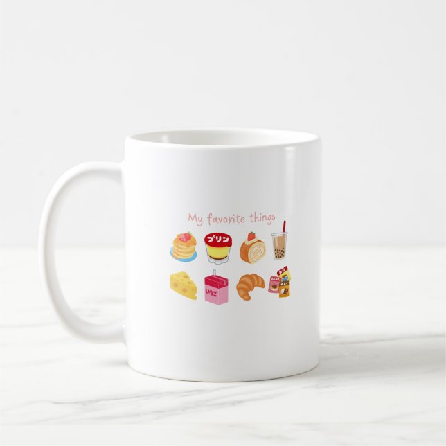 My Favourite Things Coffee Mug (Left)