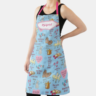 My Favourite Things Sound of Music Personalized  Apron
