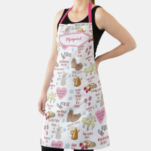 My Favourite Things Sound of Music Personalized Apron