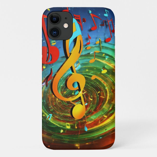 My Favourite Tune: Musical Notes and Lyrics Design Case-Mate iPhone Case (Back)