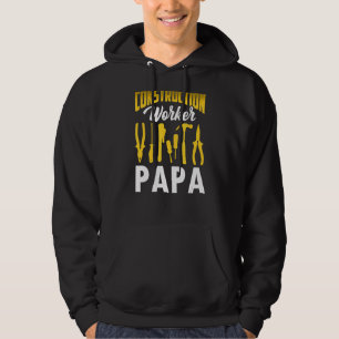 My Favourite Veteran Is My Papa Worker Sayings Con Hoodie