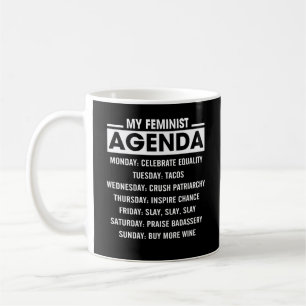 My Feminist Agenda Coffee Mug