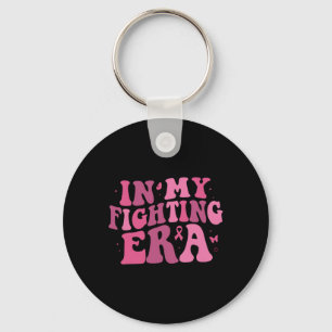 My Fighting Era Breast Cancer Warrior 1 Keychain