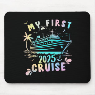 My First 2025 Cruise Matching Family Outfit Appare Mouse Pad