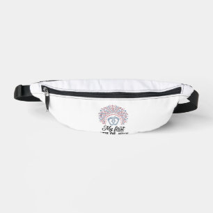 My First 4th of July Baby Feet Patriotic Shirt Des Fanny Pack