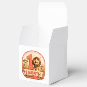 My First Adventure – 1 Month Baby Milestone Little Favor Box