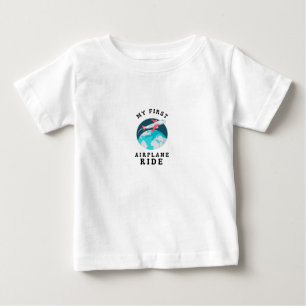 MY FIRST AIRPLANE RIDE BABY T-Shirt