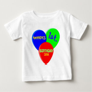 My first birthday 1st funny birthday baby T-Shirt
