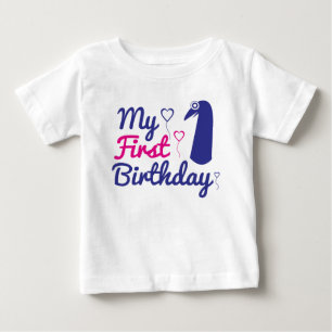My First Birthday,My 1st Birthday for Boys, Girls Baby T-Shirt
