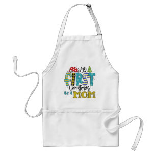My first Christmas as a Mom Standard Apron