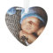 My First Christmas as Aunty Heart Shaped Photo
