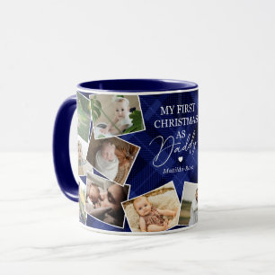 My First Christmas as Daddy Photo Mug