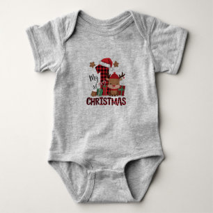 My First Christmas Baby Bodysuit