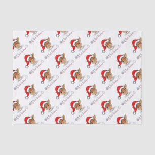 My First Christmas Baby Giraffe Tissue Paper