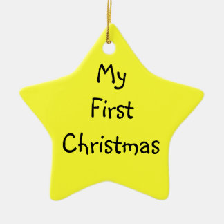 My first Christmas Ceramic Ornament