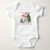 My First Christmas Cute Santa and Helpers
