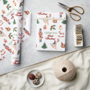My first christmas Holiday cute Wrapping Paper