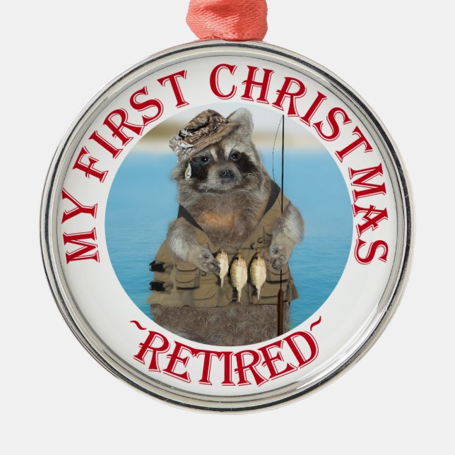 My First Christmas Retired Metal Ornament (Front)
