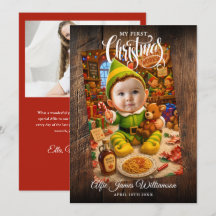 My First Christmas Santas Little Helper 2 Photo