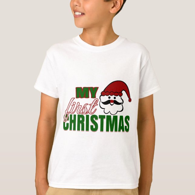 My First Christmas T-Shirt (Front)