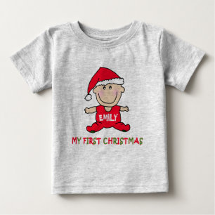 My First Christmas Tshirt to Customize