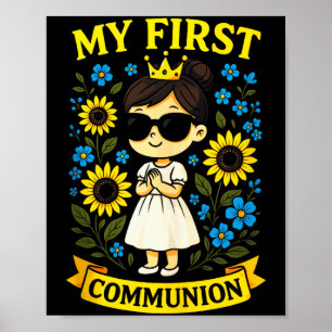 My First Communion - Christian Ceremony Tank Top Poster