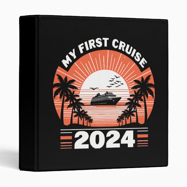 My First Cruise 2024 Binder (Front/Spine)