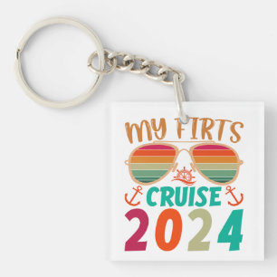 My First Cruise 2024 Family Vacation Cruise Travel Keychain