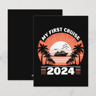 My First Cruise 2024 Holiday Card