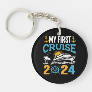 My First Cruise 2024 Keychain