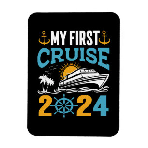 My First Cruise 2024 Magnet