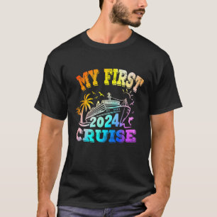 My First Cruise 2024 Vacation Matching Family Crui T-Shirt