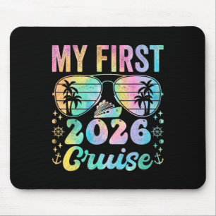 My First Cruise 2026 Vacation Matching Family Crui Mouse Pad