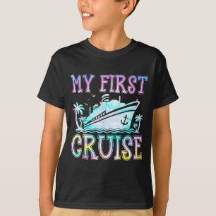 My First Cruise Cruise Ship First Time Cruise Vaca T-Shirt