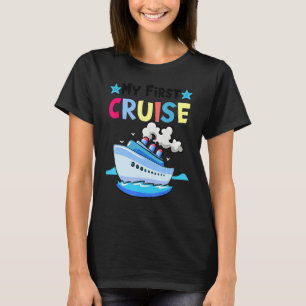 My First Cruise Girls Boys Kids Vacation Cruise T-Shirt
