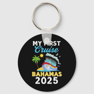My First Cruise Hamas 2025 Cruise Vacation Trip Cr Keychain