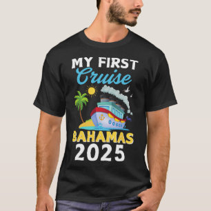 My First Cruise Hamas 2025 Cruise Vacation Trip Cr T-Shirt