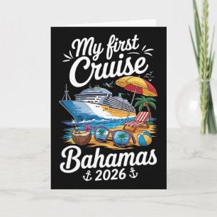 My First Cruise Hamas 2026 Vacation Trip Matching Card